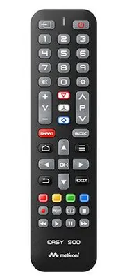Obrázok produktu pre Meliconi 808063, TV, IR Wireless, Tlačidlá, Čierna
