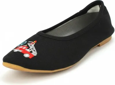 Produktbild von Beck Jungen Feuerwehr Gymnastikschuhe, Schwarz, 25 EU