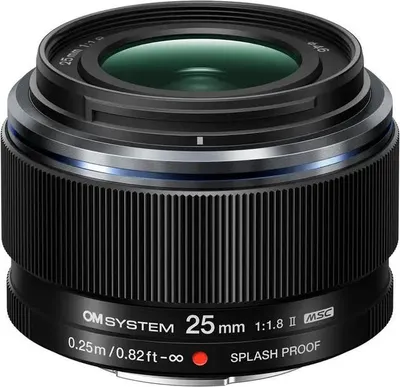 Produktbild von OM Digital Solutions M.Zuiko Digital 25mm F1.8 II, Standardobjektiv, 9/7, Olympus OM