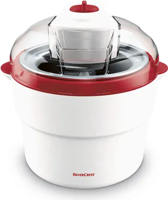 Produktbild von SILVERCREST® KITCHEN TOOLS Eismaschine - SECM 12 C7 (Rot)