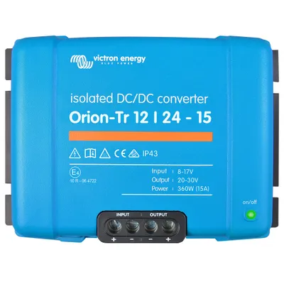 Produktbild von Victron Orion-Tr 12/24-15 360W DC-DC Spannungswandler isoliert