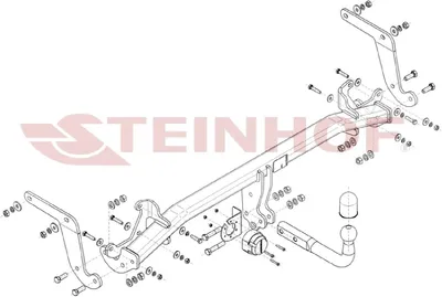 Produktbild von Z547544 Anhängerkupplung passend für PEUGEOT 3008 II 05/2016-11/2023 starr