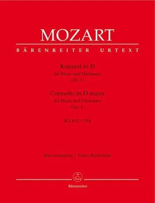 Produktbild von Konzert D-Dur KV412für Horn und Orchester