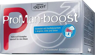 Produktbild von ORTHOexpert ProMan-Boost Granulat, 28 St. Beutel
