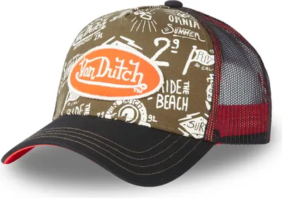 Produktbild von Von Dutch Originals Trucker Cap - PATTERN Snapback Multi