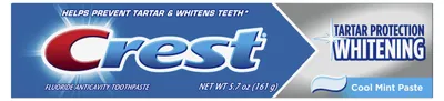 Zdjęcie produktu dla Crest | Wybielająca Pasta do Zębów, Pasta z Fluorem, Wzmacnia Szkliwo, Świeży Oddech, Przeciw Próchnicy | Tartar Whitening - 161g