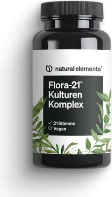 Produktbild von NATURAL ELEMENTS Flora-21® Kulturen Komplex Kapseln
