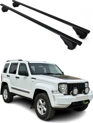 Immagine prodotto di Barre portatutto trasversali per Jeep Cherokee 2008-2013 Ferro Nero