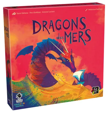 Zdjęcie produktu dla Gigamic Dragons des Mers, Gra planszowa, 10 lat(a), 40 min