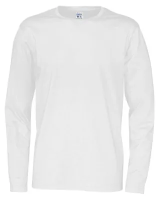 Immagine prodotto di Cottover - T-shirt a maniche lunghe unisex, per uomo/donna, modello ET721 (taglia XL) (bianco)