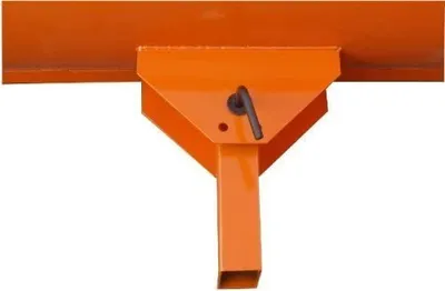 Produktbild von Universal Schneeschild Räumschild Orange 125x40cm für Einachser Rasentraktor