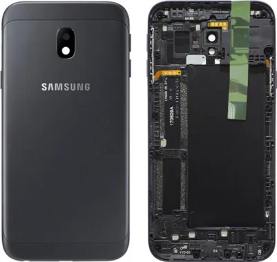 Produktbild von Samsung GH82-14891A Akkudeckel Deckel für Galaxy J3 J330F 2017 Schwarz Gehäuse