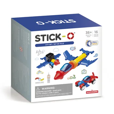 Immagine prodotto di Set città Stick-O, 16 dlg.