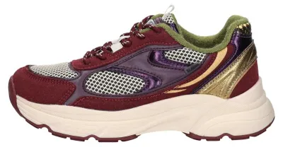 Productafbeelding van SUB55 Sneakers Laag  Sneakers Laag - Bordeaux - Maat 35