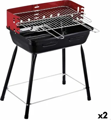 Produktbild von Grill Tragbarer Aktive Metall 42 x 54 x 42 cm (2 Stück)