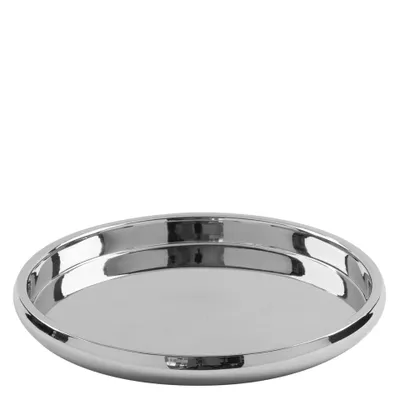 Immagine prodotto di Vassoio APOLLO - argento - acciaio inox - h. 4cm x l. 32cm x p. 33cm