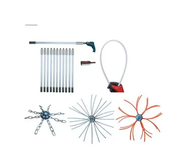 Image de Kit pour le ramonage mécanique de cheminées depuis le bas 11 m