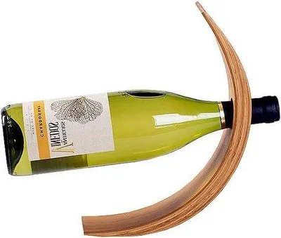 Obrázek produktu pro Vertikální sud na víno – úzký, dlouhý dřevěný sud na víno s půlměsícem – sud na 20 lahví.