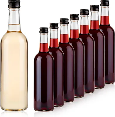 Zdjęcie produktu dla SUPERBUTELKI - ZESTAW 20 szt. Butelka szklana Monopol 375 ml na nalewki, soki, likier, oliwę
