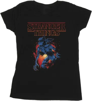 Produktbild von Netflix - "Stranger Things" T-Shirt für Damen BI40196 (XXL) (Schwarz)