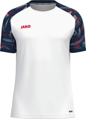 Image de T-shirt JAKO Sonic blanc/marine/rouge 164