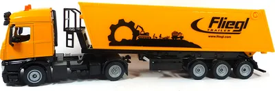 Produktbild von Siku LKW mit Muldenkipper Fliegl; 3537