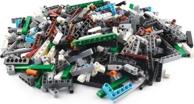 Immagine prodotto di LEGO® Technic Foro Aste Connettori Perni Mix NUOVO! Quantità 200x - Ogni mix assemblato singolarmente
