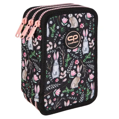 Produktbild von COOLPACK JUMPER 3 Gefülltes Federmäppchen Federmappe Schülermäppchen Federtasche RABBITLAND KANINCHENLAND leicht bunt Kinder Mädchen