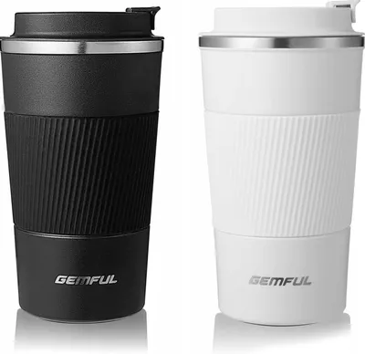 Produktbild von 510ml Thermosbecher Edelstahl Auslaufsicher, Doppelwandig