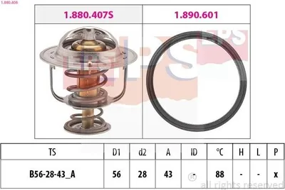 Obrázok produktu pre Termostat Mitsubishi 88C