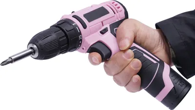 Image de Perceuse-visseuse sans fil 12V électrique avec 25 de couple pour les projets de bricolage Perceuse avec lumière LED