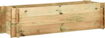 Image de VidaXL Jardinière 120 cm en bois de pin imprégné