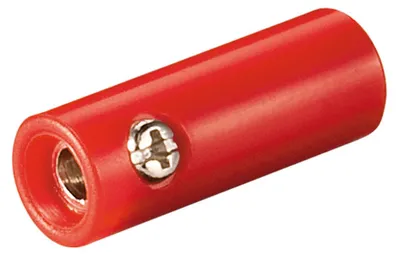 Immagine prodotto di goobay Bananen Kupplung mit Schraubanschlüssen rot (Bulk)