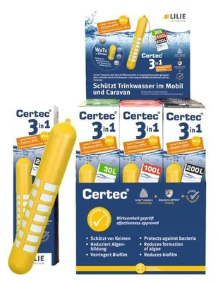 Zdjęcie produktu dla Certec® Kapsułka do uzdatniania wody 200 l