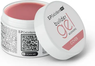 Produktbild von Excellent PRO | Aufbaugel Economic Cover 30g - Hautfarben - Selbstglättend - Hohe Haftung - UV-Gel