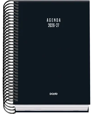 Obrázek produktu pro Školní kalendář 2026-2027 – jeden den na stránku, formát A6, pevná vazba, spirálové vazby