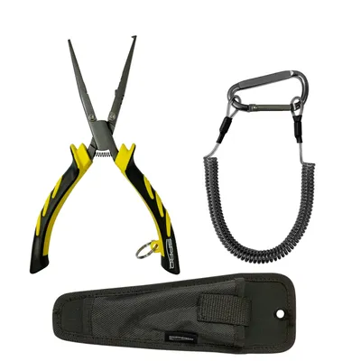 Produktbild von Spro PTFE Long Nose Plier 23cm Zange – Angelzange
