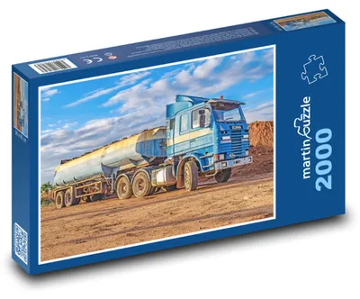Zdjęcie produktu dla Puzzle 2000 Cysterna na drodze - martinpuzzle