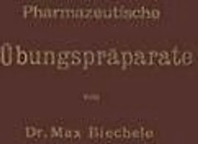 Produktbild von Pharmazeutische Übungspräparate