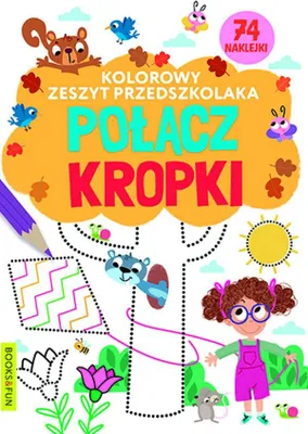 Obrázok produktu pre Połącz kropki. Kolorowy zeszyt przedszkolaka - Opracowanie zbiorowe (Bildungsbuch für Kinder auf Polnisch)