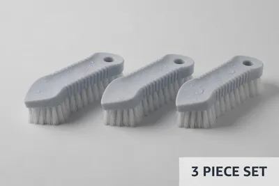 Produktbild von Scheuerbürste, Spitzkopf, Kunststoff, 3 Stück