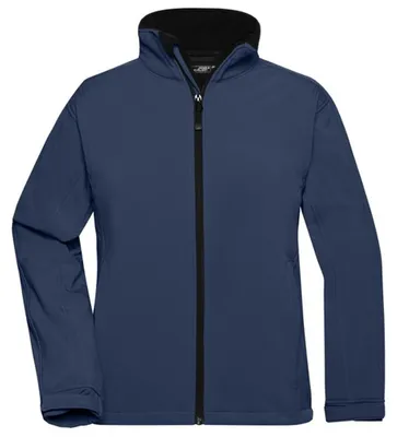 Produktbild von James and Nicholson - Softshelljacke für Damen LT2783 (S) (Marine)