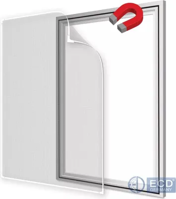 Produktbild von Fliegengitter Magnetrahmen Insektenschutz Mückenschutz Fenster ohne BohrenMagnet