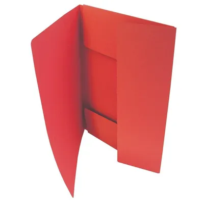 Produktbild von Klappmappe 253 A4 3 Klappen rot