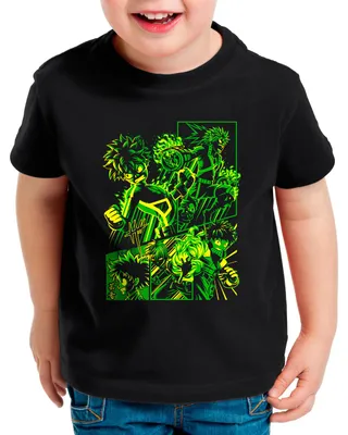 Produktbild von style3 Hero Team Kinder T-Shirt superhero japan acade mia manga