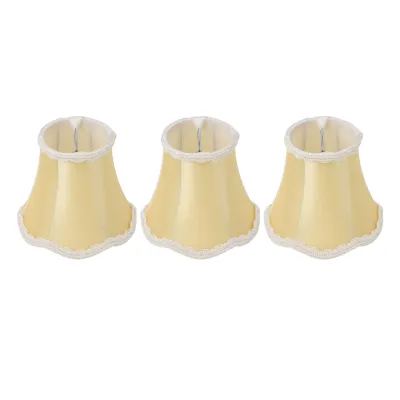 Immagine prodotto di Paralumi, paralume in tessuto, paralume di ricambio per lampada da tavolo, paralumi per lampadario, paralume per lampadina a clip, paralume decorativo