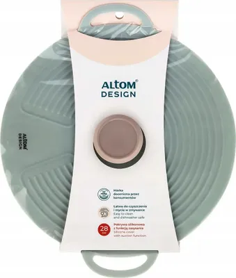 Produktbild von Universal-Silikondeckel, mintfarben, 28 cm