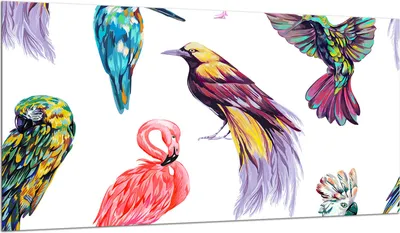 Produktbild von Herdabdeckplatte Glaskeramikkochfeld-Abdeckung Spritzschutz Glas 90x52 Vogel