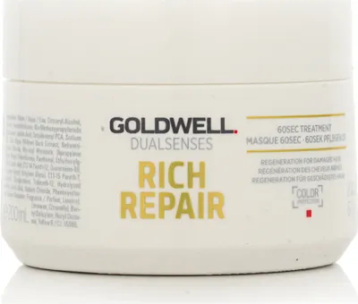 Zdjęcie produktu dla Goldwell Dualsenses Rich Repair 60Sec Treatment 200 ml