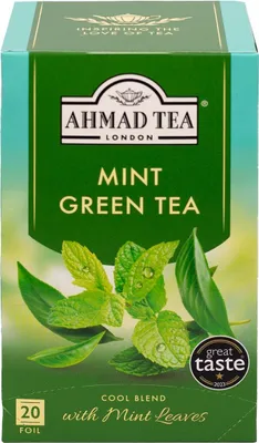Immagine prodotto di Tè Ahmad - Tè verde alla menta 40g, 20 bustine